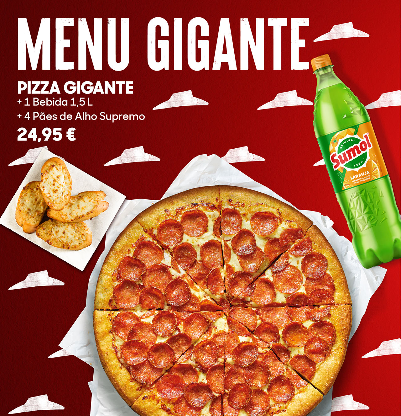 MENU GIGANTE. Entrega ao Domicílio - Pizza Hut